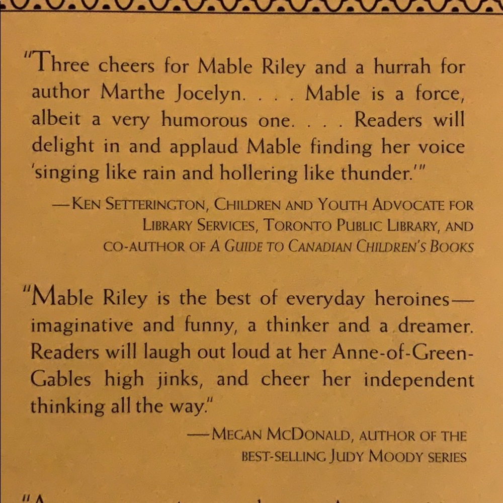 Mable Riley hardcover - Picture 4 of 5